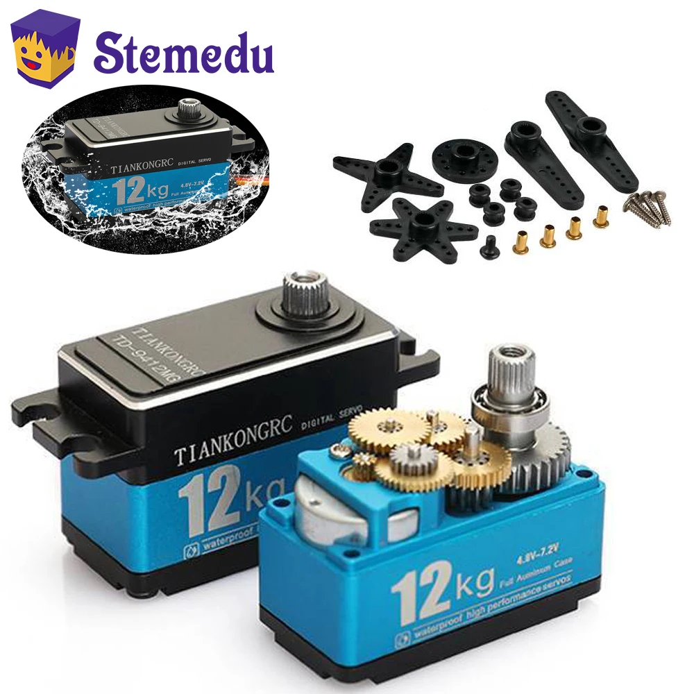 Rc Car Servo - 12KG TD-9412MG Couple ÉWerFull Metal Digital