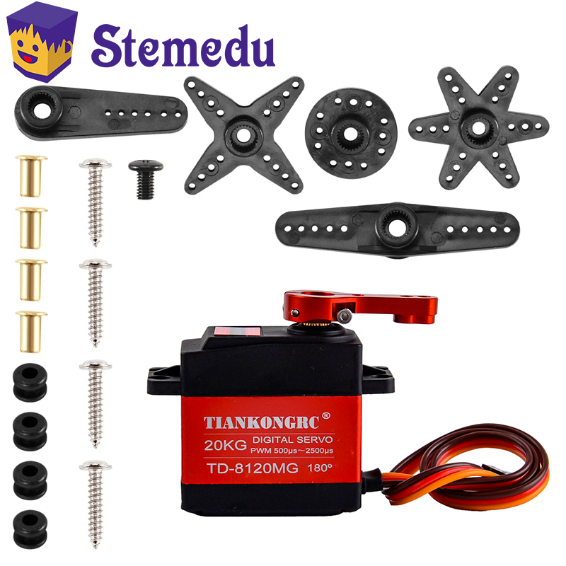 Rc Car Servo - TD-8120MG Étanche En Métal Gear Digital