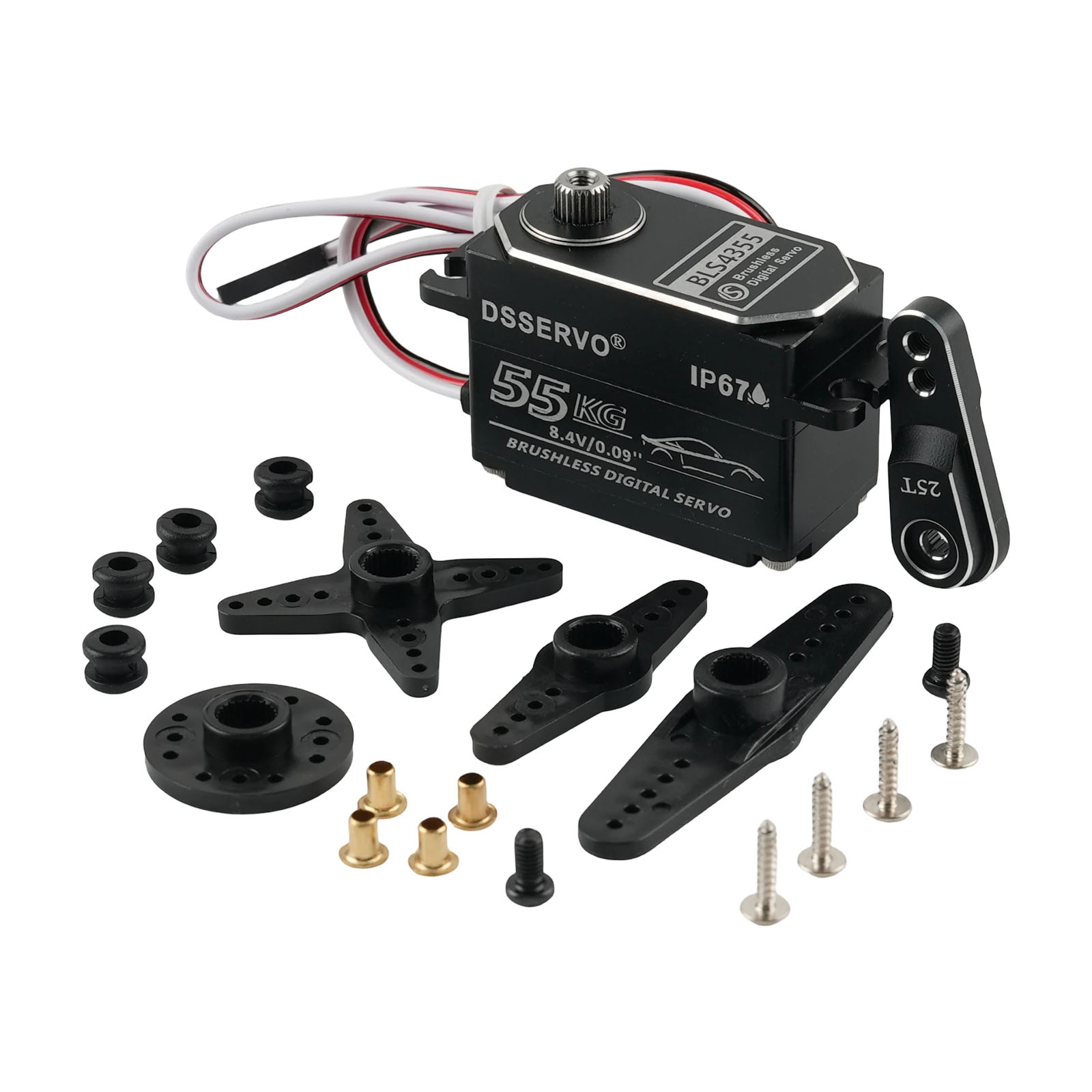 Rc Car Servo - Servomoteur numérique sans balais tout métal