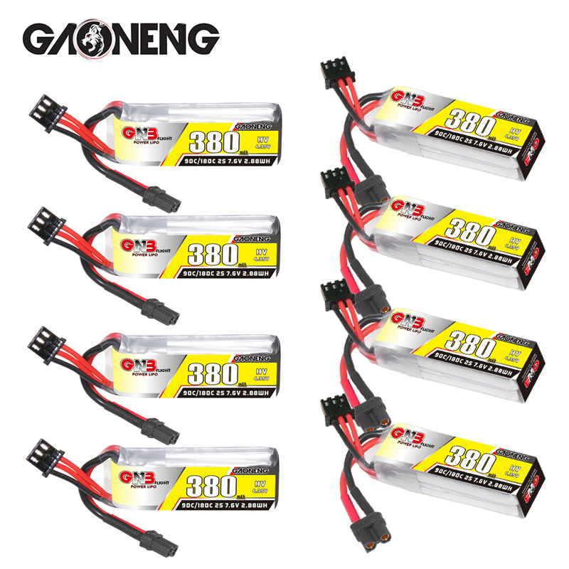 Drone Rc Board - Batterie Lipo GNB 2S 7.6V 380mAh