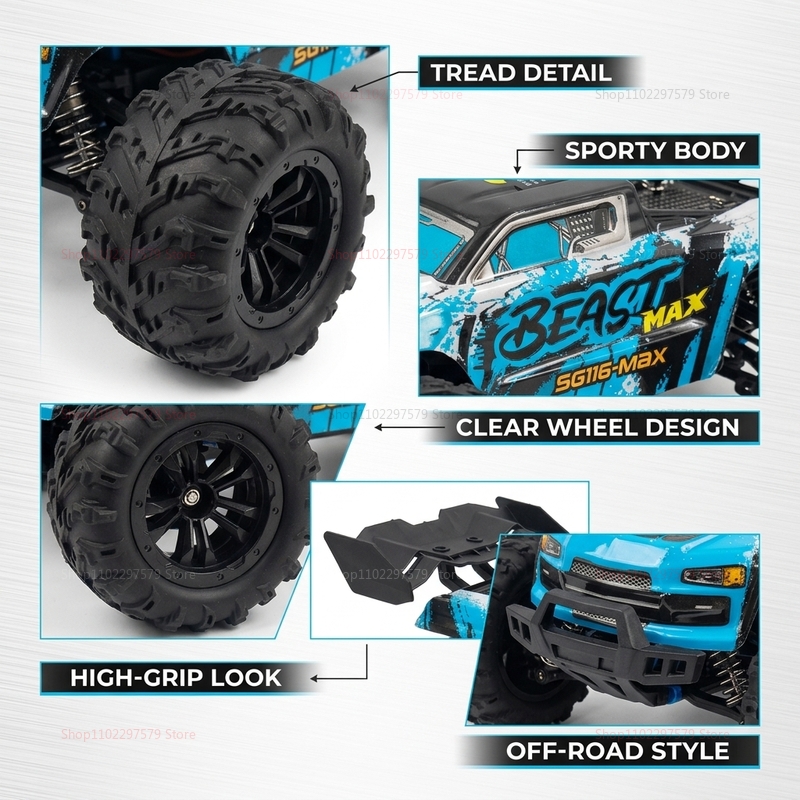 SG116-MAX/PRO 4x4 : camion tou - Rc Suspension Arm avis et prix