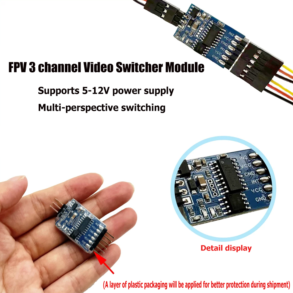 Module de commutation vidéo 5. - Drone Rc Accessories avis et prix
