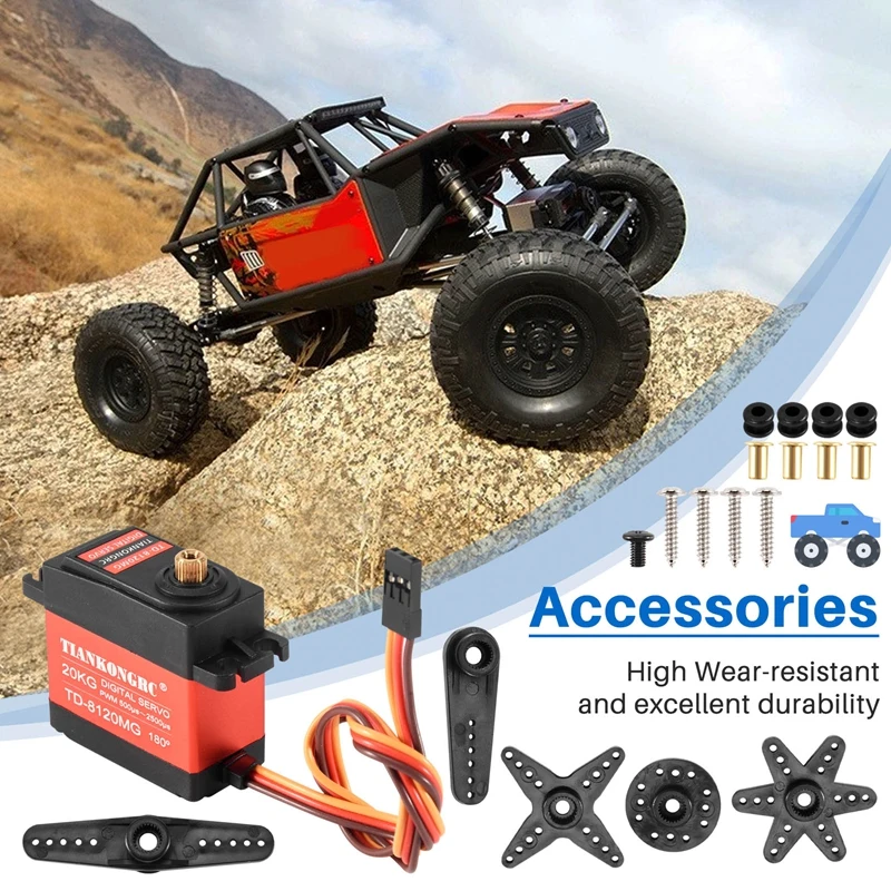 TD-8120MG Étanche En Métal Gea - Rc Car Servo avis et prix