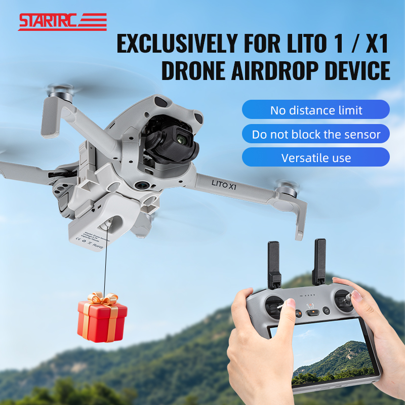 Système de largage aérien 12KM - Drone Dji Rc N1 avis et prix