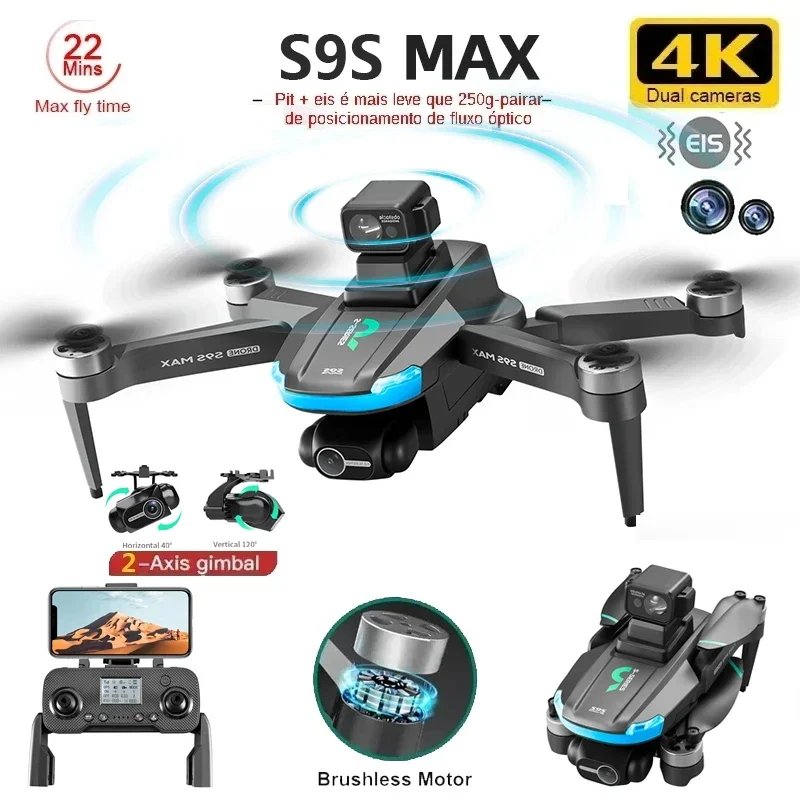 Nouveau S9S MAX MINI Drone 4K  - Drone Rc Ufo avis et prix