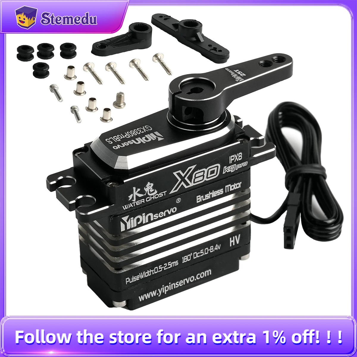 Servomoteur numérique sans bal - Rc Car Servo avis et prix