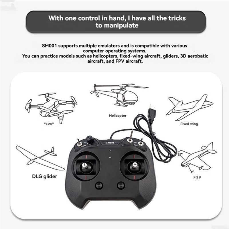 SQPP-FS-SM001 6CH pour drone F - Drone Rc Simulator avis et prix