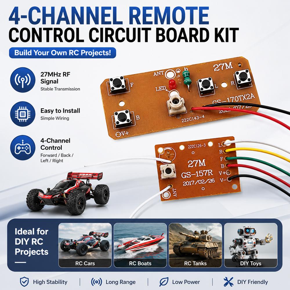 Kit de télécommande 27 MHz 4 c - Telemetry Module Rc avis et prix