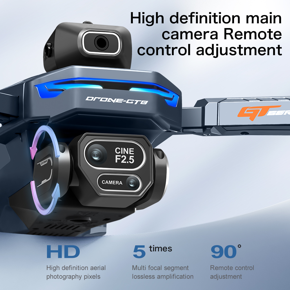 NOUVEAU Drone RC GT8 HD 4K Pro - Drone Rc Ufo avis et prix