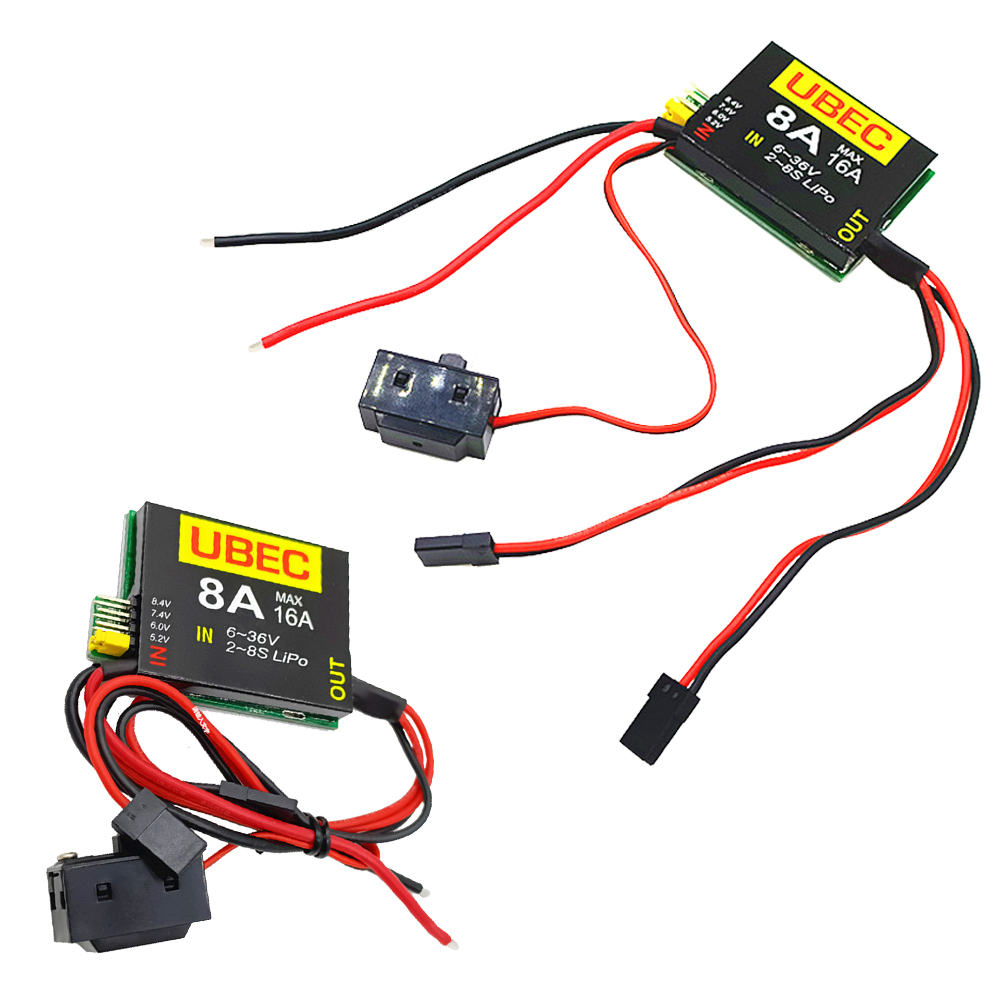 2S-6S 6-36V DUAL UBEC 8A + 4A  - Rc Car Servo avis et prix