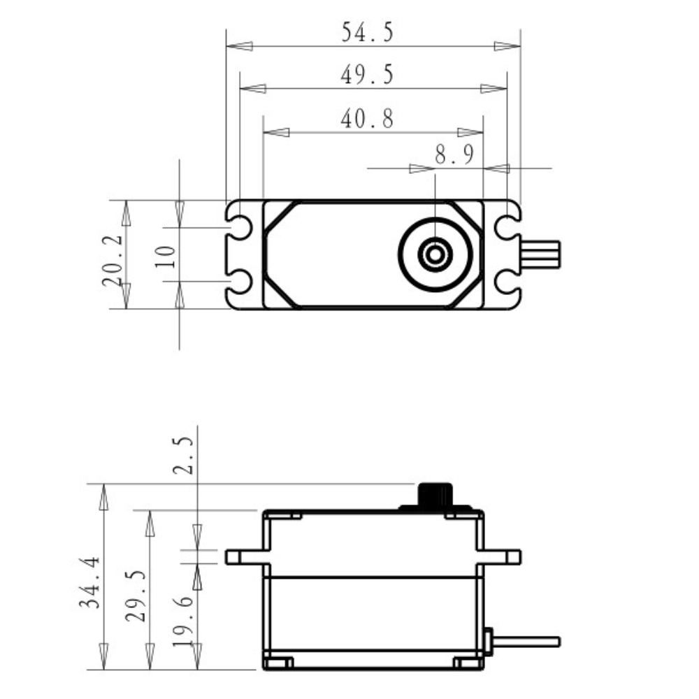 Servomoteur numérique sans bal - Rc Car Servo avis et prix