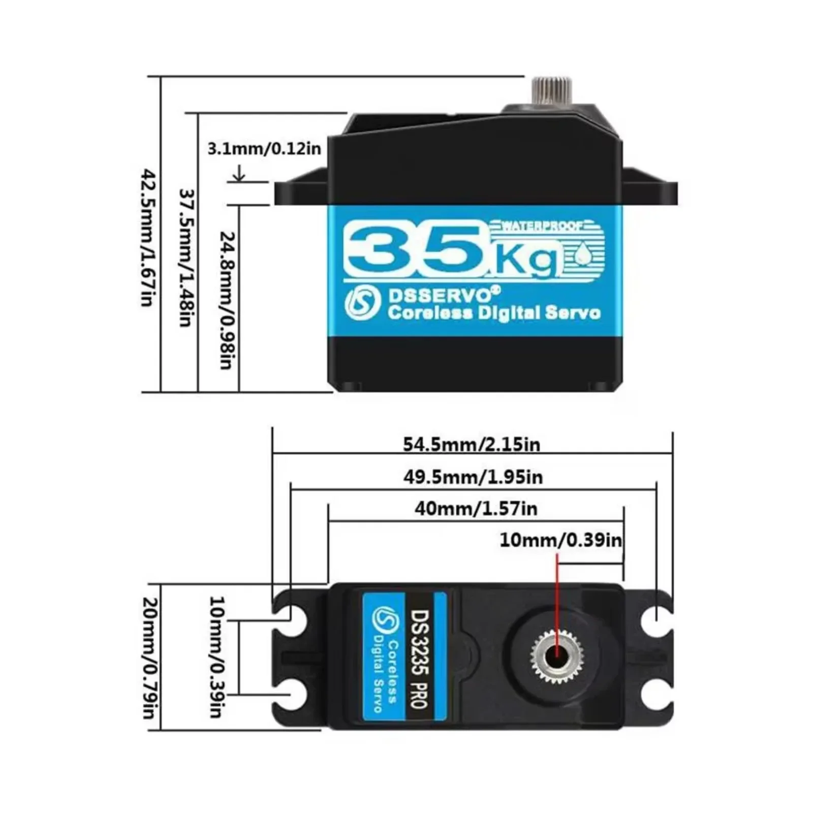 DS3235 PRO Servo numérique san - Rc Car Servo avis et prix