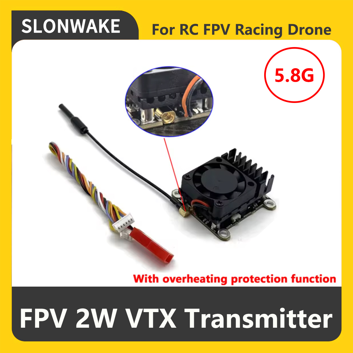 Transmetteur FPV VTX SLONWAKE  - Drone Rc Accessories avis et prix