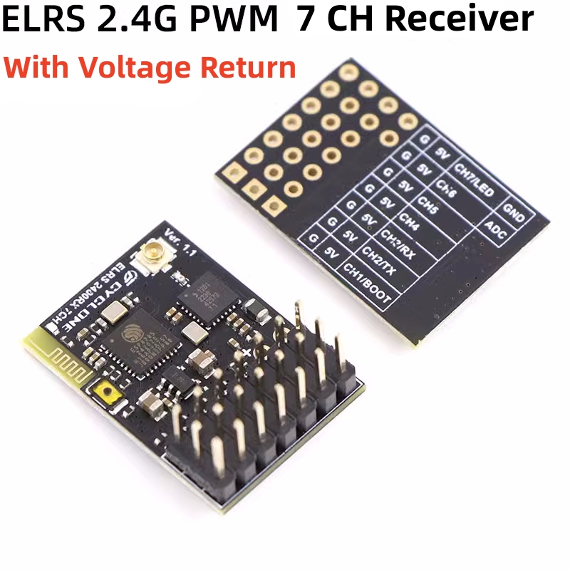 ELRS 2.4G PWM 7CH 6CH CRSF Réc - Drone Rc Battery avis et prix
