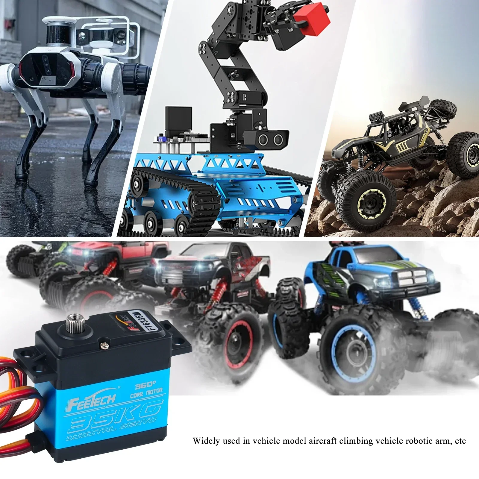 Feetech FT6335M moteur de serv - Rc Car Servo avis et prix