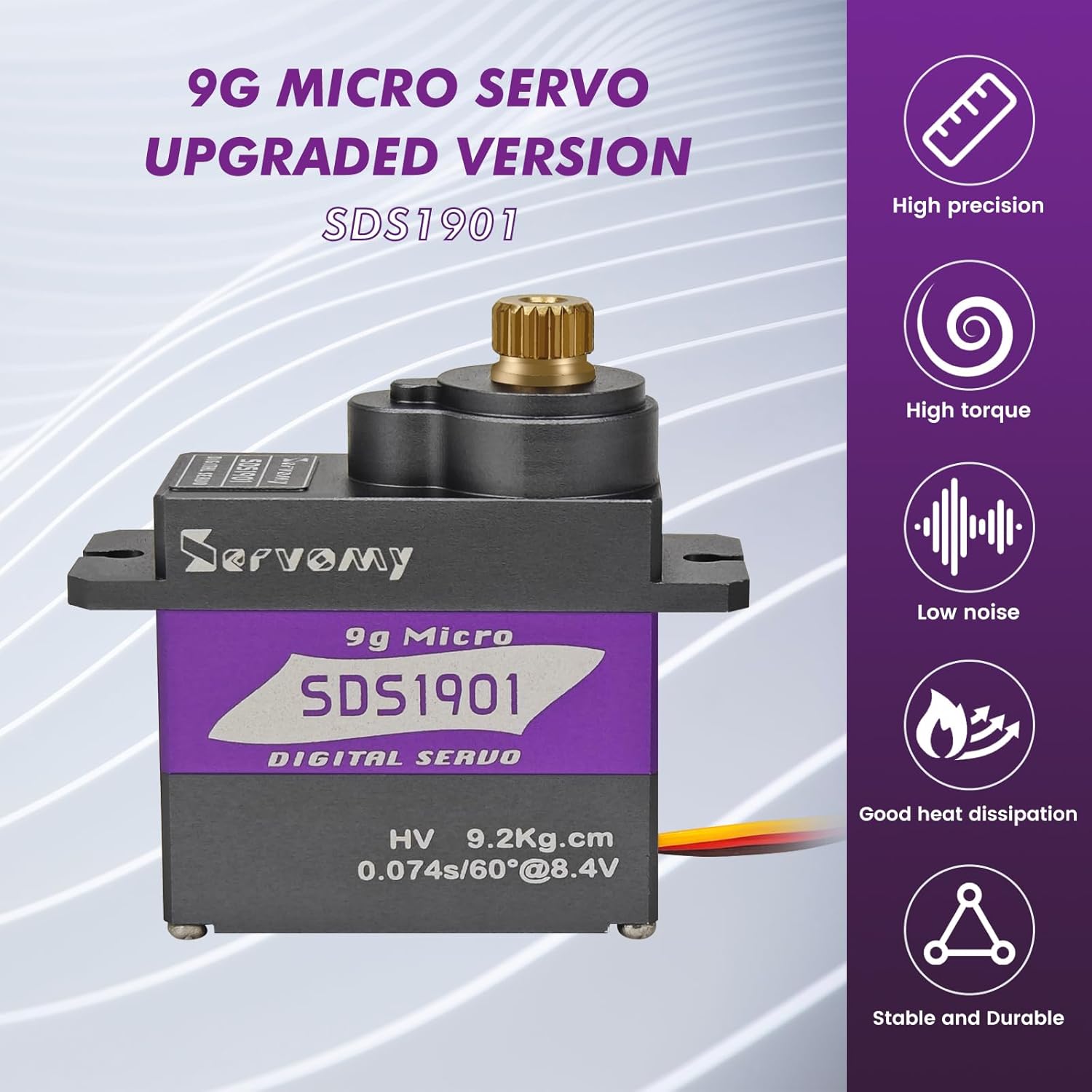 SERVOMY-SDS1901 numérique 9G M - Rc Car Servo avis et prix